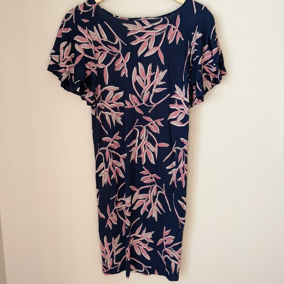 Lucky Brand flutter sleeve Dress size small - Picture 6 of 6